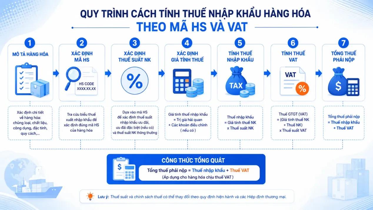 Workflow for looking up import duty by HS code
